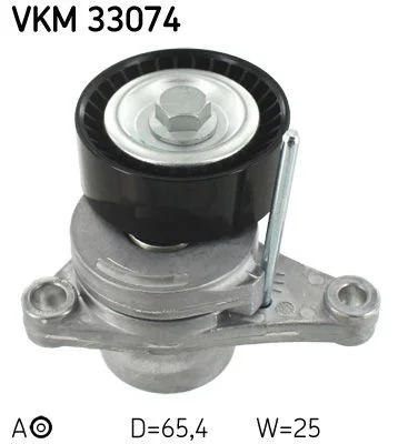 Napínacia kladka, rebrovaný klinový remeň SKF VKM33074