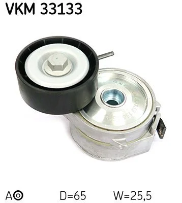 Tensioner Pulley, V-ribbed belt SKF VKM33133