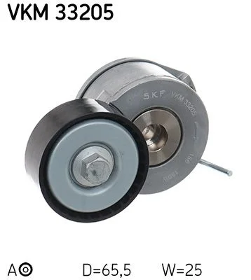 Napínač remeňa, klinový rebrovaný remeň SKF VKM 33205