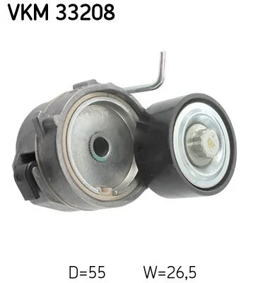 Napínač remeňa, klinový rebrovaný remeň SKF VKM 33208