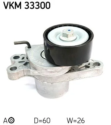 Tensioner Pulley, V-ribbed belt SKF VKM33300
