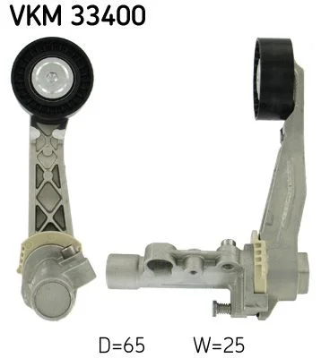 Napínacia kladka, rebrovaný klinový remeň SKF VKM33400