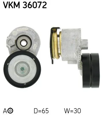 Napínač remeňa, klinový rebrovaný remeň SKF VKM 36072