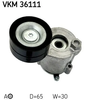 Tensioner Pulley, V-ribbed belt SKF VKM 36111