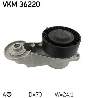 Napínač remeňa, klinový rebrovaný remeň SKF VKM 36220