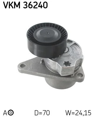 Napínač remeňa, klinový rebrovaný remeň SKF VKM 36240