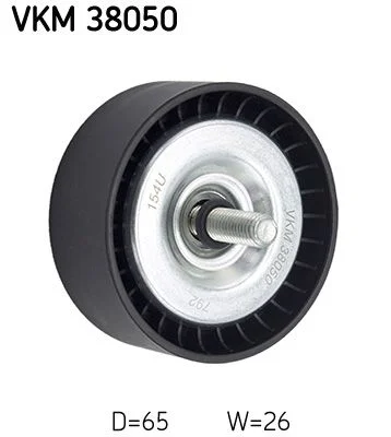 Vratná/vodiaca kladka, rebrovaný klinový remeň SKF VKM 38050