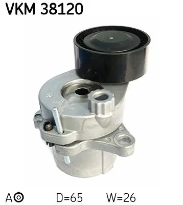 Napínač remeňa, klinový rebrovaný remeň SKF VKM 38120