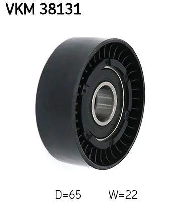 Deflection/Guide Pulley, V-ribbed belt SKF VKM 38131