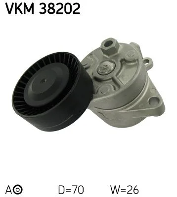 Belt Tensioner, V-ribbed belt SKF VKM 38202