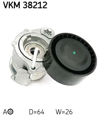 Belt Tensioner, V-ribbed belt SKF VKM 38212