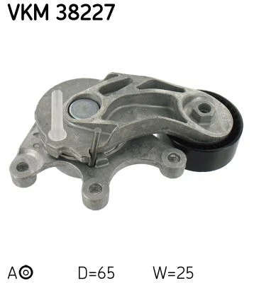 Napínacia kladka, rebrovaný klinový remeň SKF VKM38227