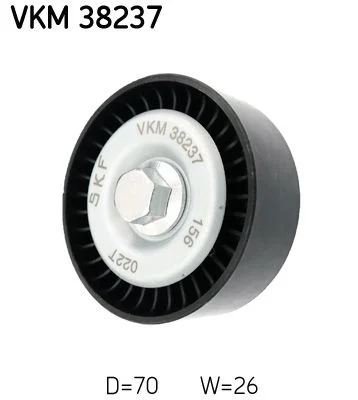 Deflection/Guide Pulley, V-ribbed belt SKF VKM 38237