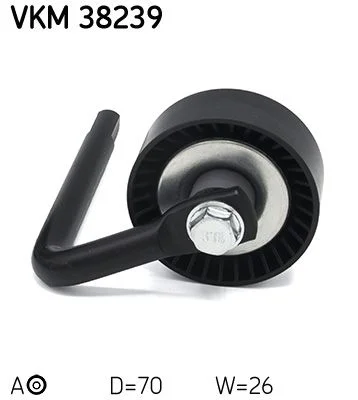 Belt Tensioner, V-ribbed belt SKF VKM 38239