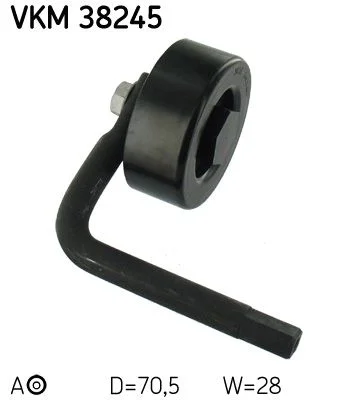 Belt Tensioner, V-ribbed belt SKF VKM 38245
