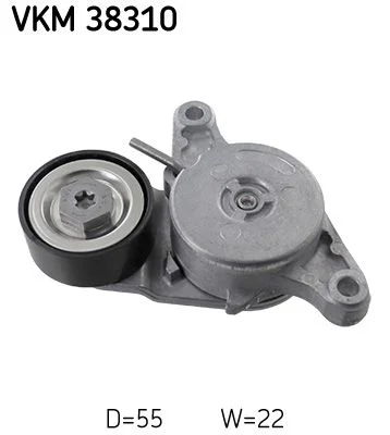 Napínač remeňa, klinový rebrovaný remeň SKF VKM 38310