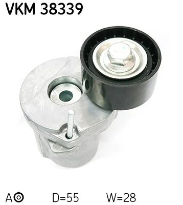 Napínač remeňa, klinový rebrovaný remeň SKF VKM 38339