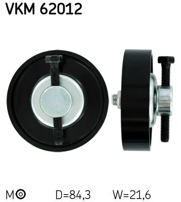 Napínač remeňa, klinový rebrovaný remeň SKF VKM 62012