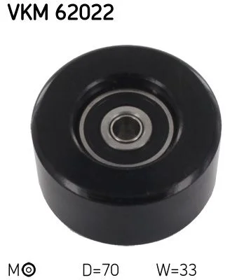 Belt Tensioner, V-ribbed belt SKF VKM 62022