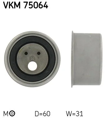 Napínacia kladka, rozvodový remeň SKF VKM 75064