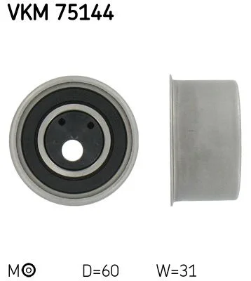 Napínacia kladka, rozvodový remeň SKF VKM 75144