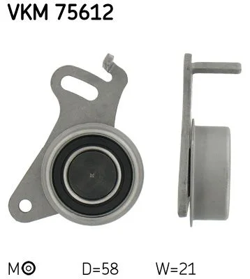 Napínacia kladka, rozvodový remeň SKF VKM 75612