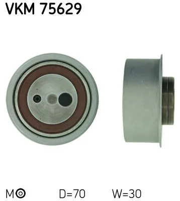 Napínacia kladka, rozvodový remeň SKF VKM 75629