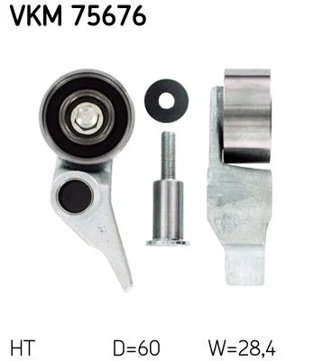 Napínacia kladka, rozvodový remeň SKF VKM 75676