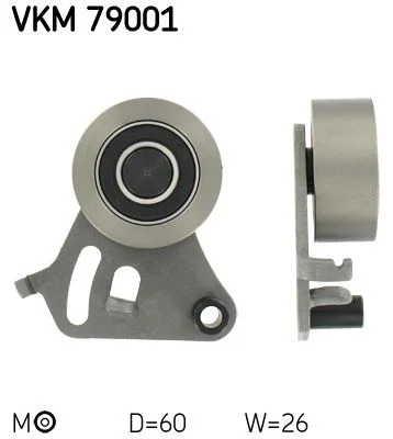 Napínacia kladka, rozvodový remeň SKF VKM 79001