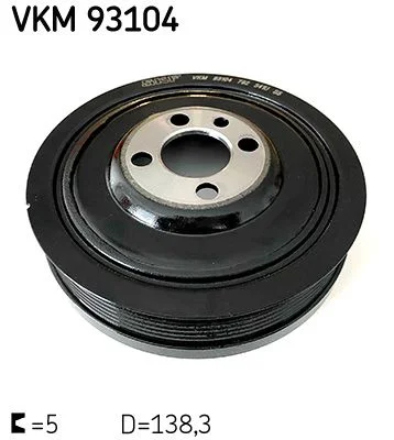 Remenica, kľukový hriadeľ SKF VKM 93104