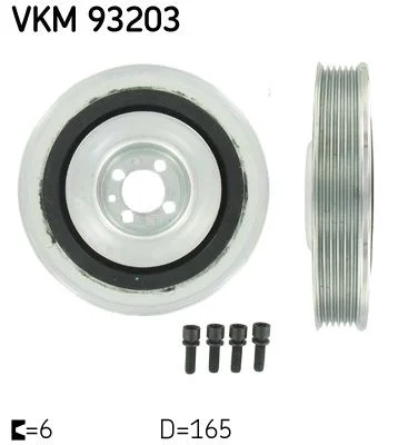 Belt Pulley, crankshaft SKF VKM93203