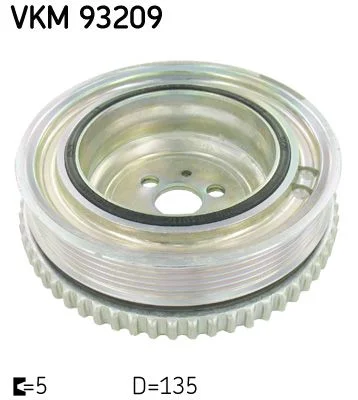 Belt Pulley, crankshaft SKF VKM 93209