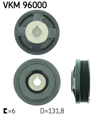 Remenica, kľukový hriadeľ SKF VKM 96000