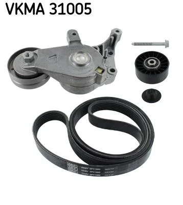 V formos rumbuotas diržas, komplektas SKF VKMA 31005