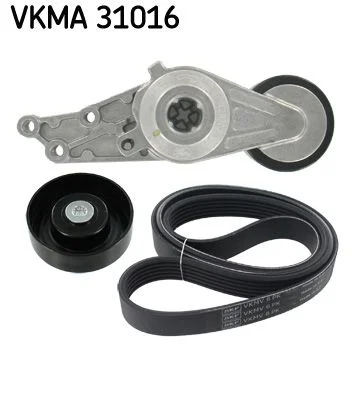 V formos rumbuotas diržas, komplektas SKF VKMA31016