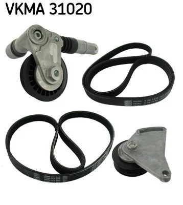 V formos rumbuotas diržas, komplektas SKF VKMA 31020