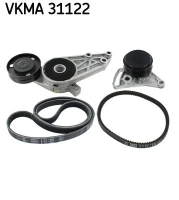 V formos rumbuotas diržas, komplektas SKF VKMA 31122