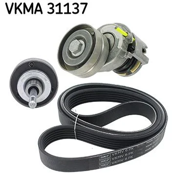 V formos rumbuotas diržas, komplektas SKF VKMA 31137