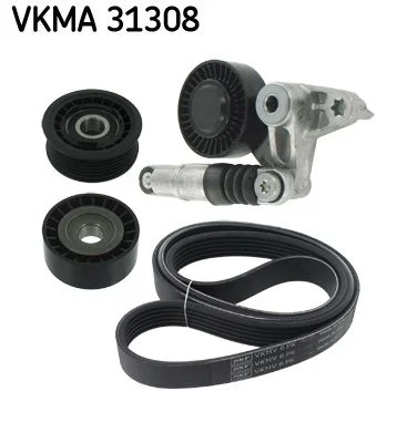 V formos rumbuotas diržas, komplektas SKF VKMA 31308