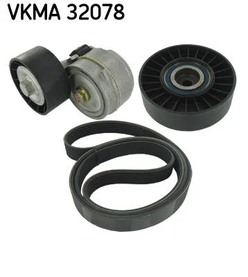 V formos rumbuotas diržas, komplektas SKF VKMA 32078