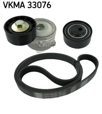 V formos rumbuotas diržas, komplektas SKF VKMA 33076