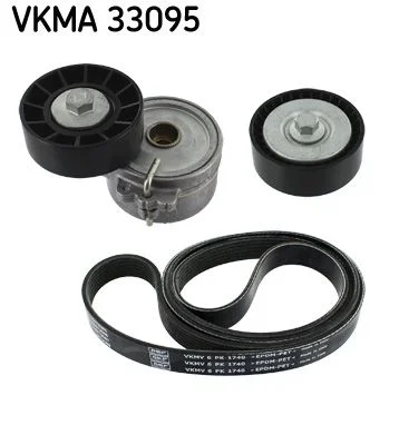 Sada klinových rebrovaných pásov SKF VKMA 33095