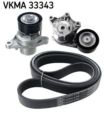 Sada klinových rebrovaných pásov SKF VKMA 33343