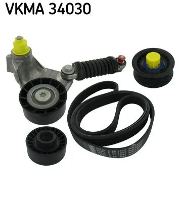 V formos rumbuotas diržas, komplektas SKF VKMA 34030