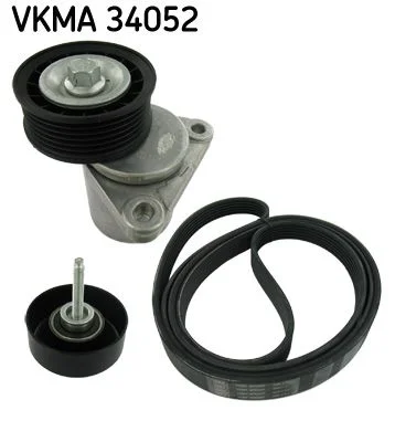 V formos rumbuotas diržas, komplektas skf VKMA 34052