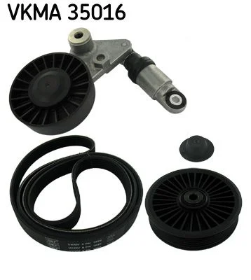 V formos rumbuotas diržas, komplektas SKF VKMA 35016
