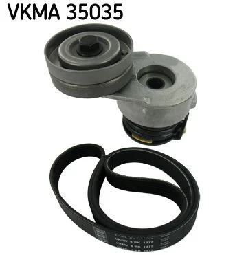 V formos rumbuotas diržas, komplektas SKF VKMA 35035