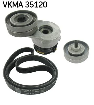V formos rumbuotas diržas, komplektas SKF VKMA35120