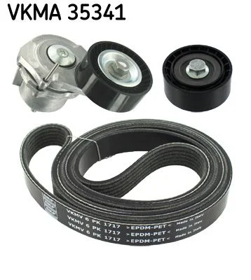 V formos rumbuotas diržas, komplektas SKF VKMA35341