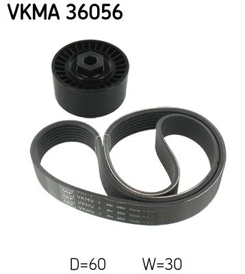 V-ribbed Belt Set SKF VKMA 36056